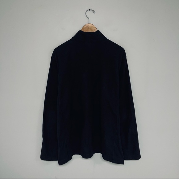 The North Face Vintage Fleece Men's Size Extra Large Black  Grey Zip Up Sweater - Picture 5 of 6